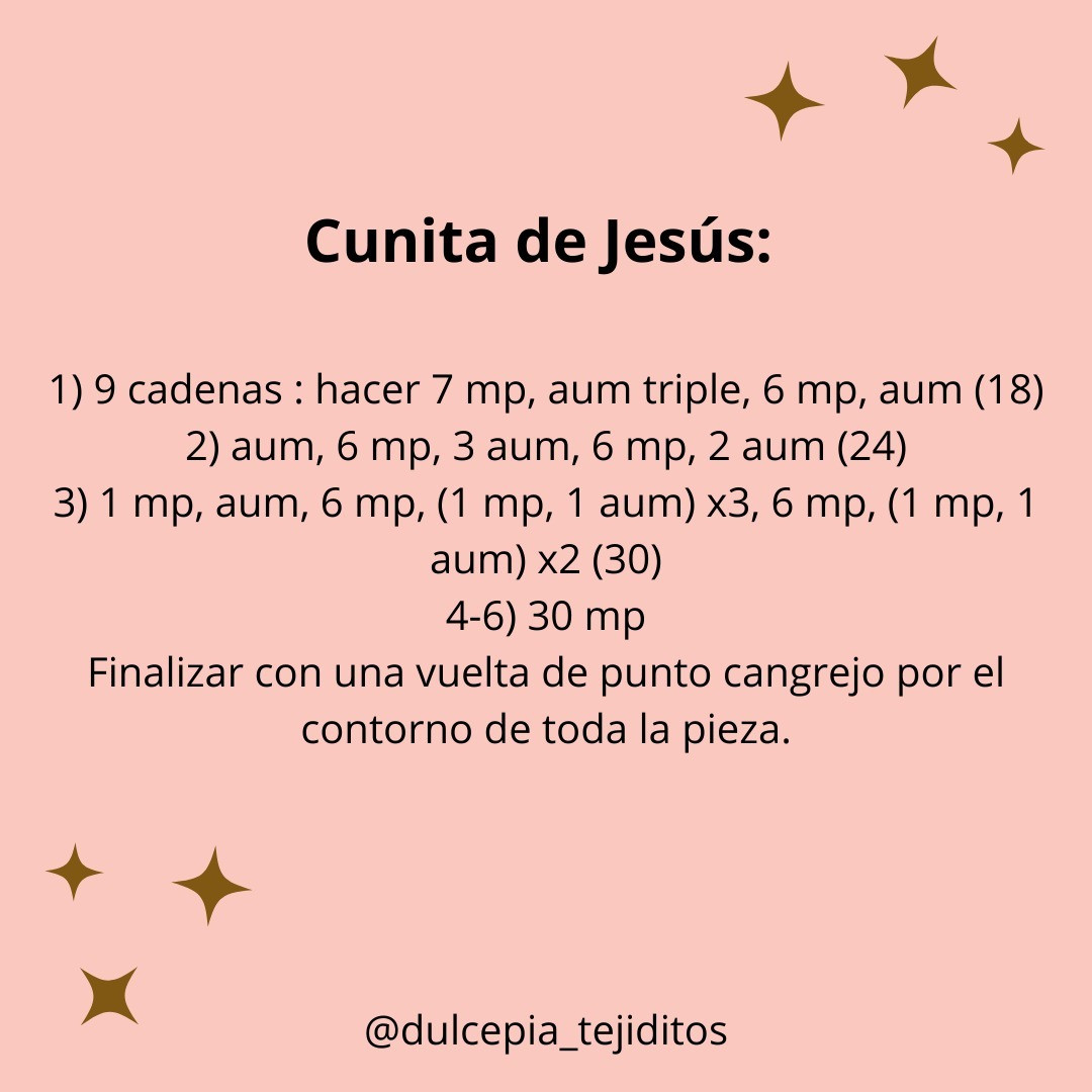 Patrón gratuito: pesebre minimalista de amigurumi