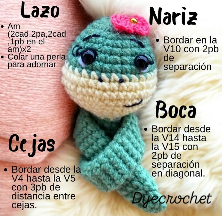 Patrón Serpiente Amigurumi: Tutorial Crochet
