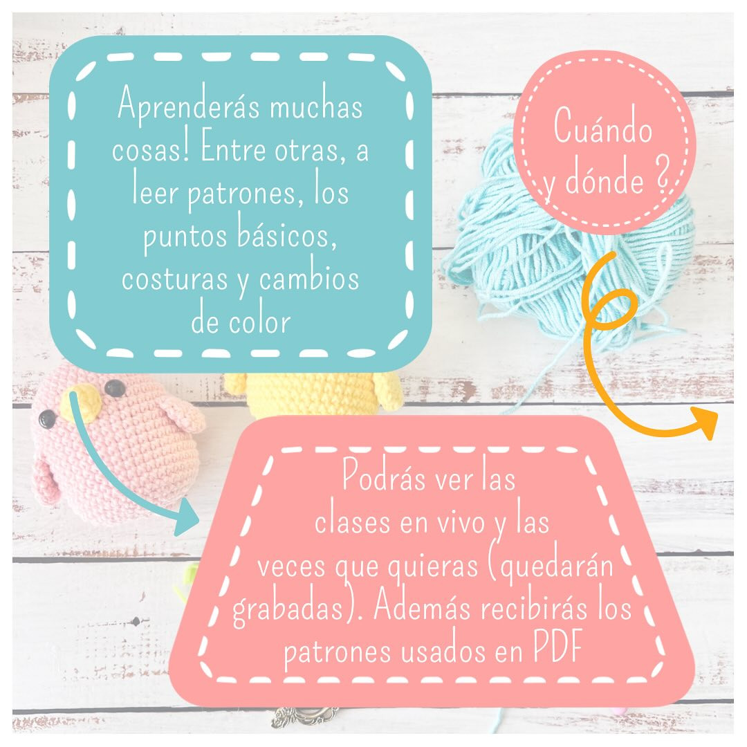 Patrones Amigurumi: ¡Aves encantadoras!