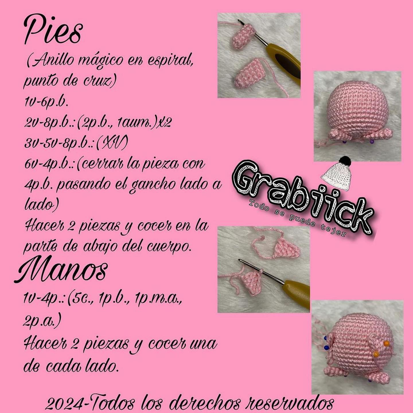 Patrones amigurumi Jigglypuff y Wigglytuff a la venta