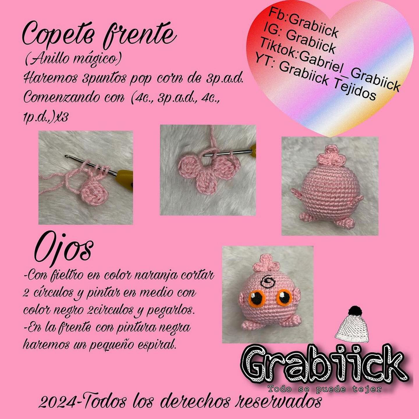 Patrones amigurumi Jigglypuff y Wigglytuff a la venta