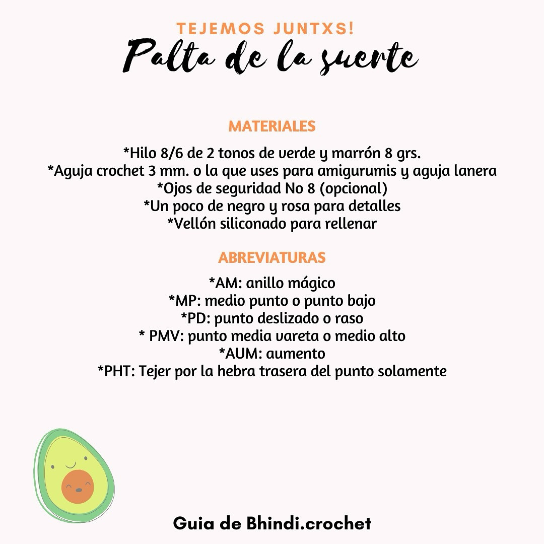 Patrones de aguacate tejidos a crochet: Guía completa