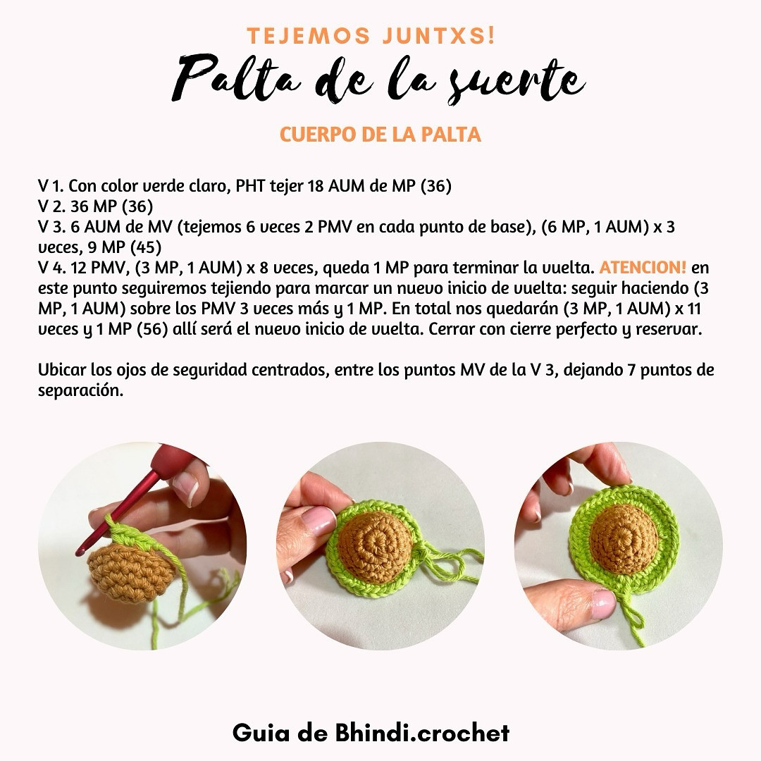 Patrones de aguacate tejidos a crochet: Guía completa