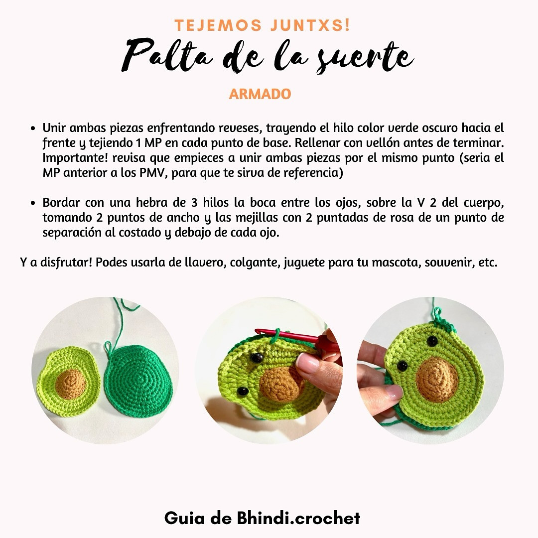 Patrones de aguacate tejidos a crochet: Guía completa