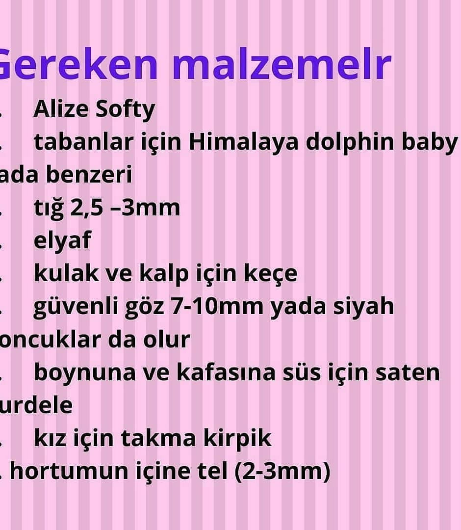 Pembe Fil Şişme Örnek Şeması