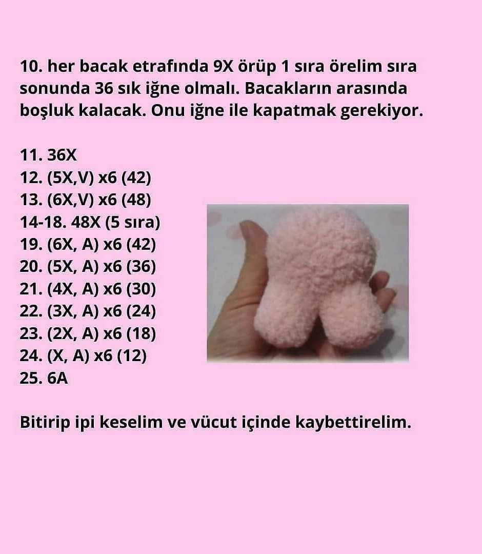 Pembe Fil Şişme Örnek Şeması