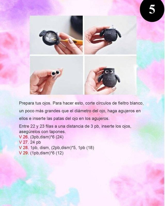 PEQUEÑO BÚHO: Patrón Amigurumi Gratis
