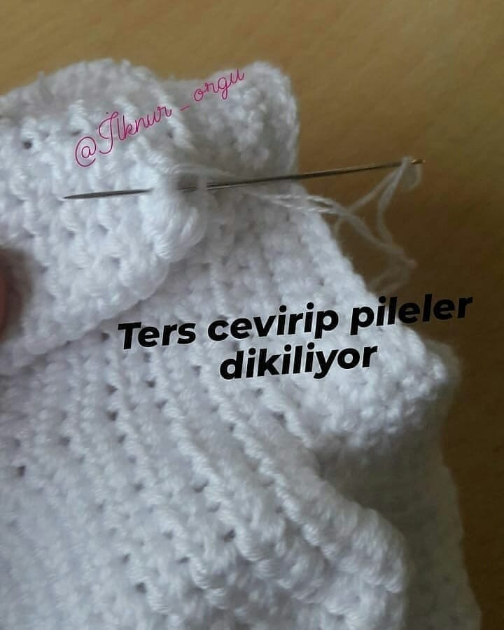 Pileli Şortlu Amigurumi Bebek Tarifi