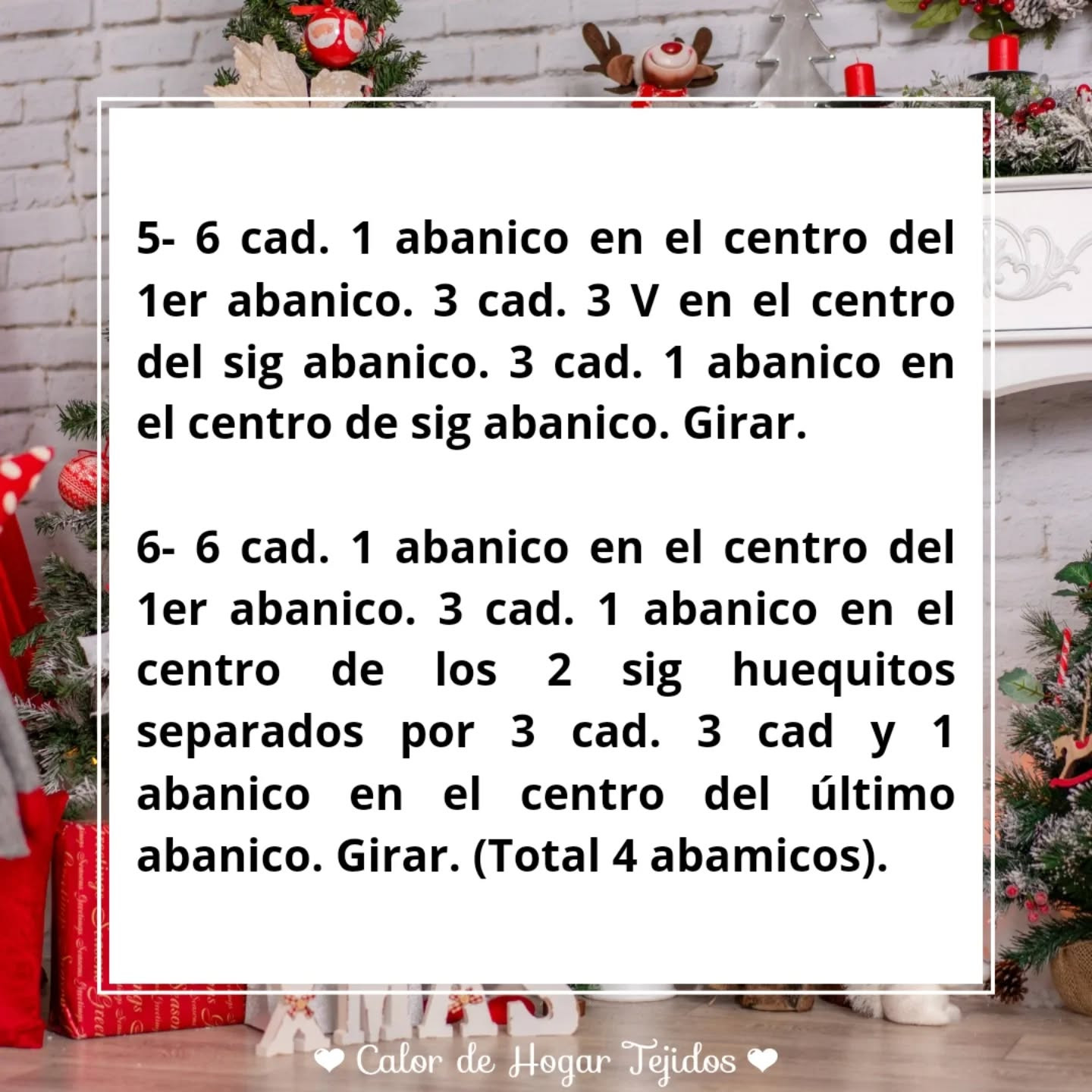 Pinitos navideños tejidos a crochet: Patrones gratis