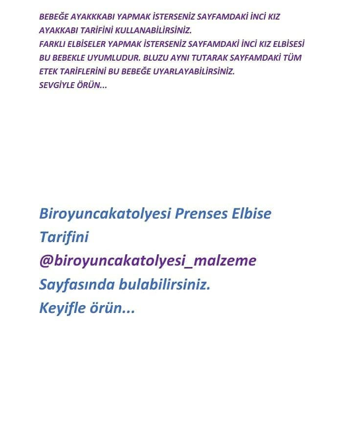 PRENSES BEBEK ÖRNEKLERİ