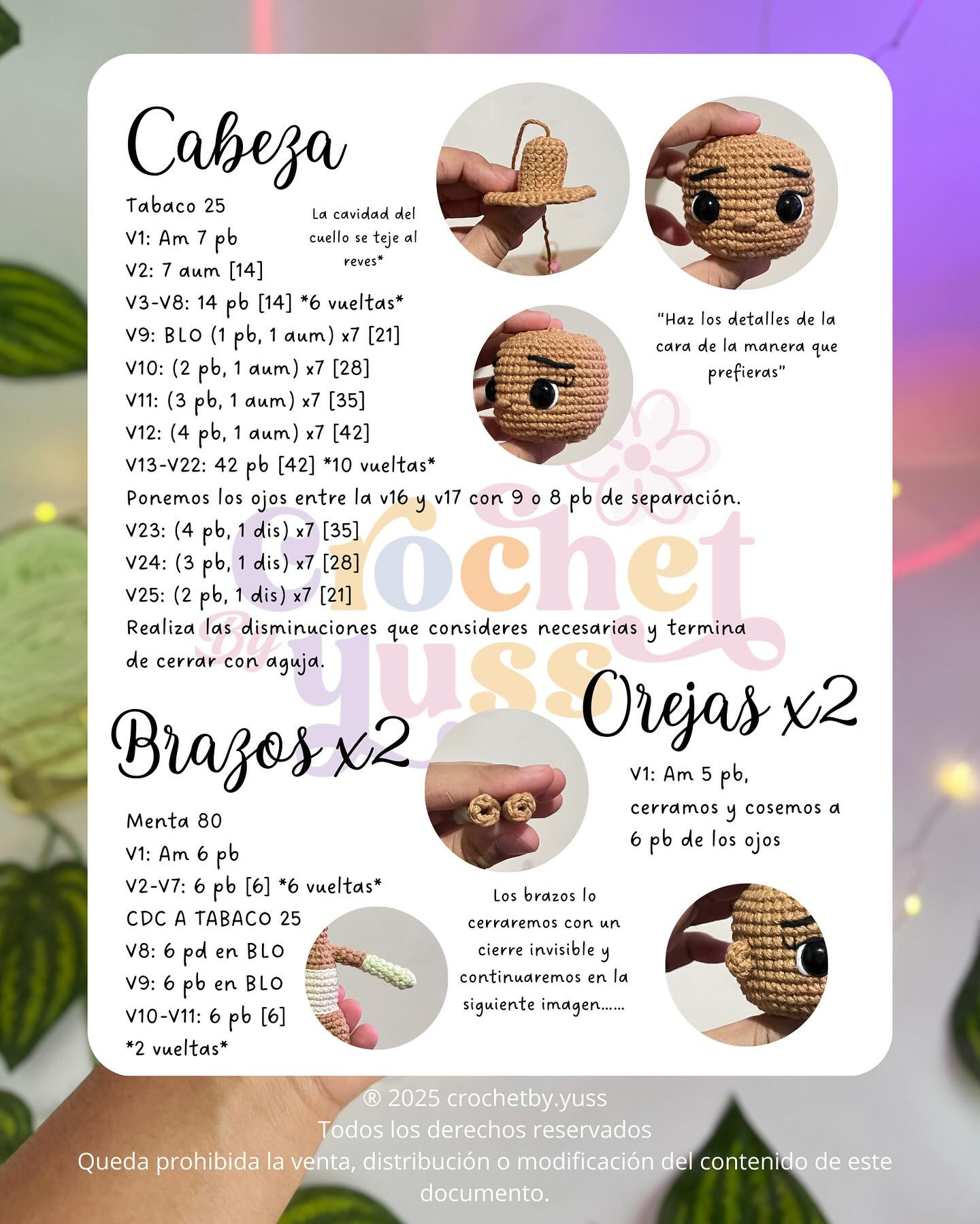 Princesa Tiana Amigurumi: Patrón de Crochet Gratis