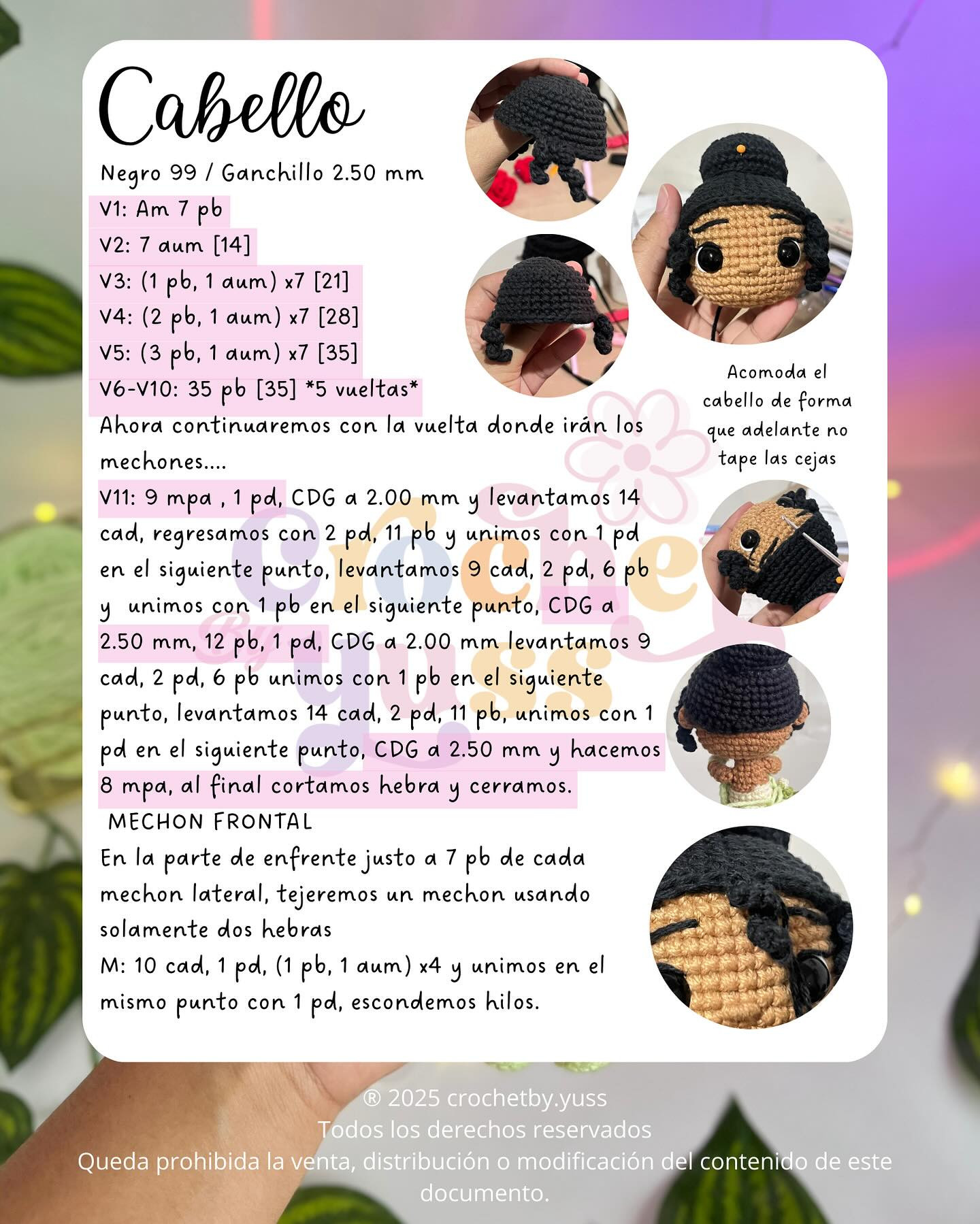 Princesa Tiana Amigurumi: Patrón de Crochet Gratis