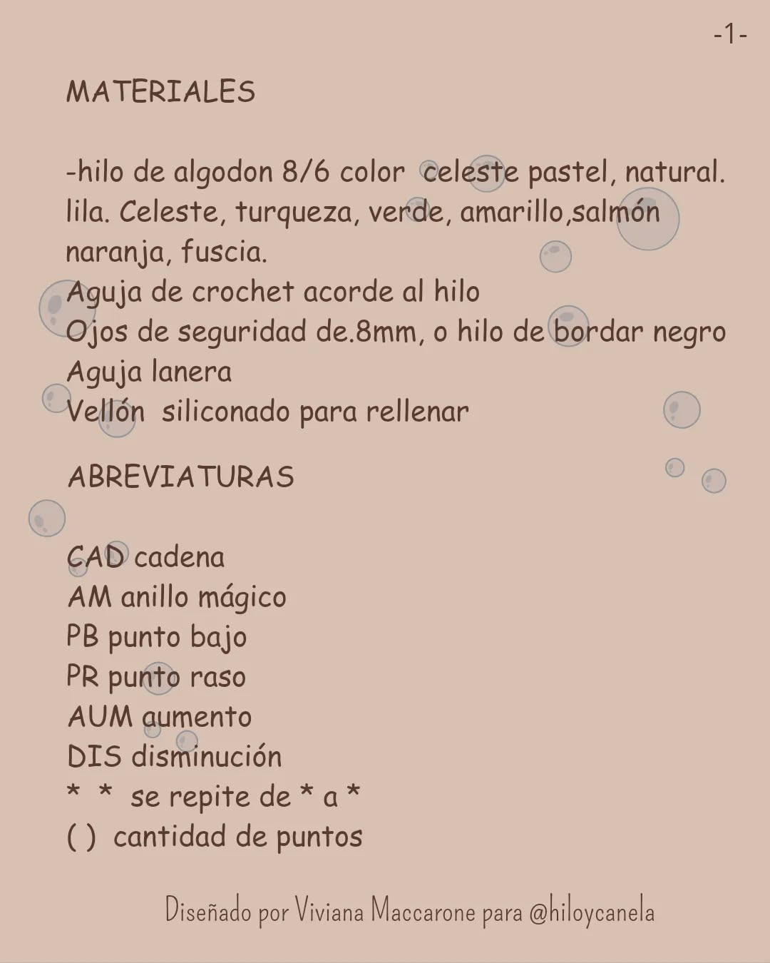 Pulpo sensorial: patrón gratuito, parte 1