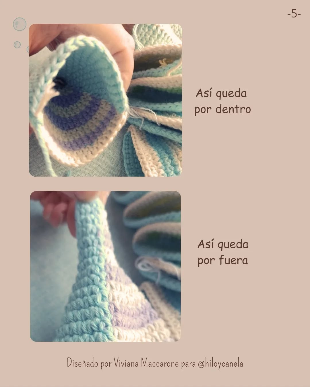 Pulpo sensorial: patrón gratuito, parte 1
