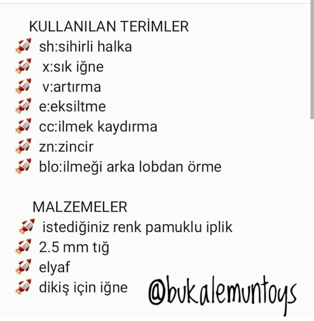 Raketi Örnek: Ücretsiz Tığ İşi Şeması