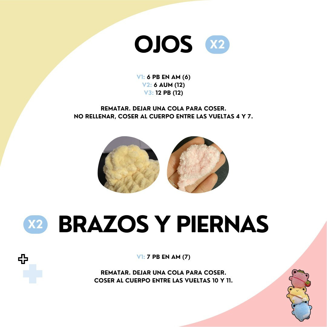 Ranas Gorditas Amigurumi: Patrón Gratis