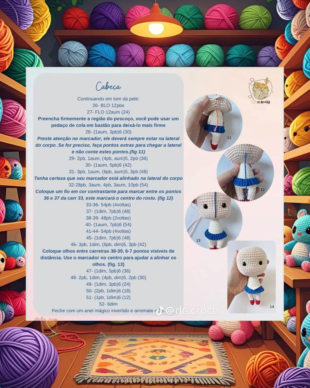 "Receita de Crochê Amigurumi: Princesa da Lua Inspirada em Sailor Moon"