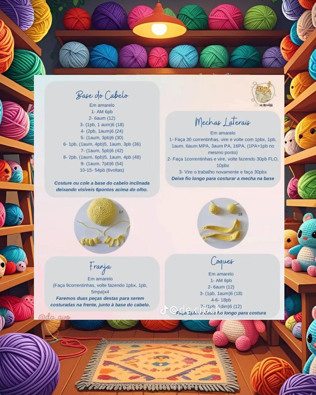"Receita de Crochê Amigurumi: Princesa da Lua Inspirada em Sailor Moon"