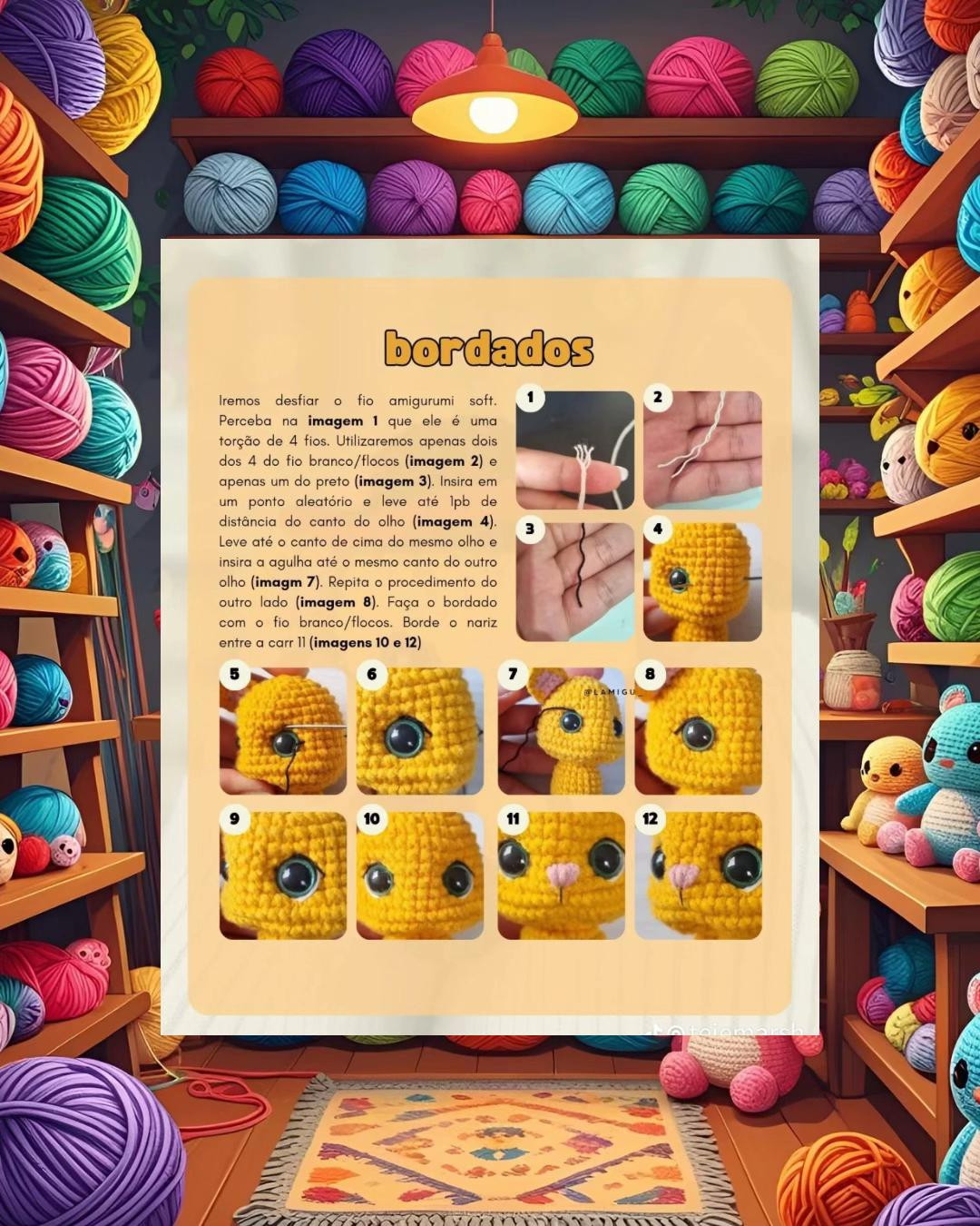 Receita grátis amigurumi Gato de Botas