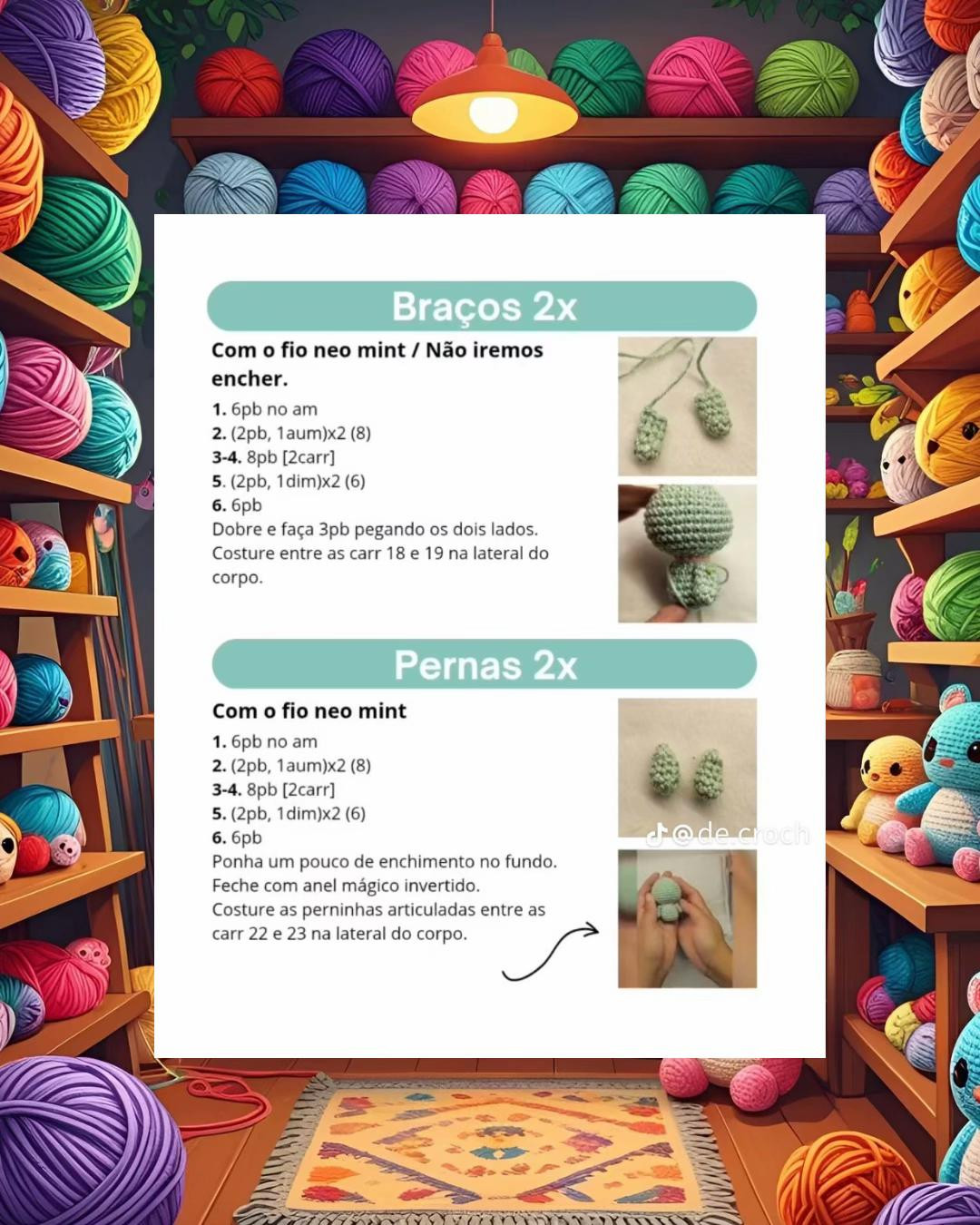 Receita Grátis Amigurumi Xepa: Tutorial em crochê gratuito!