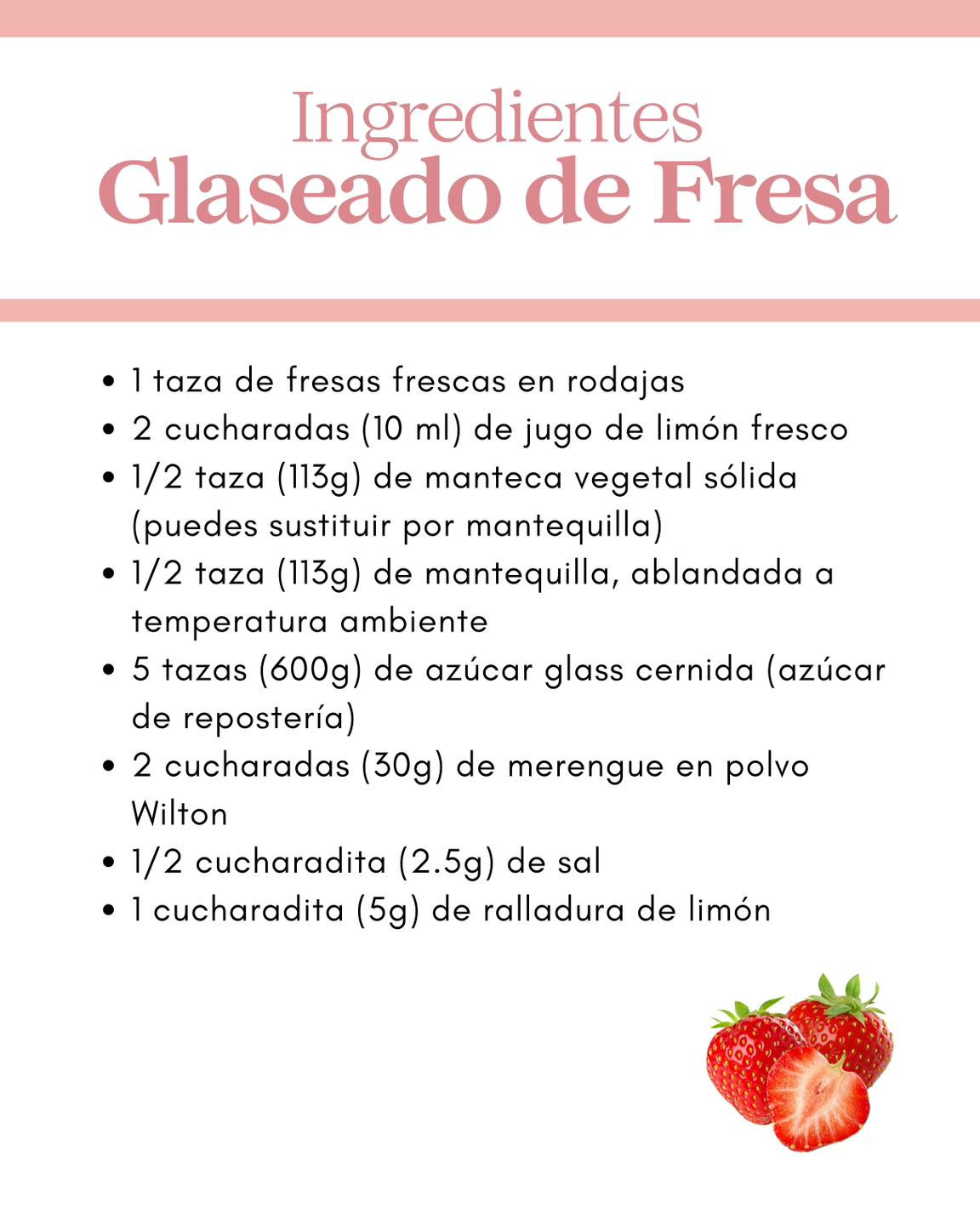 Receta Ganadora: Glaseado de Fresas Fácil