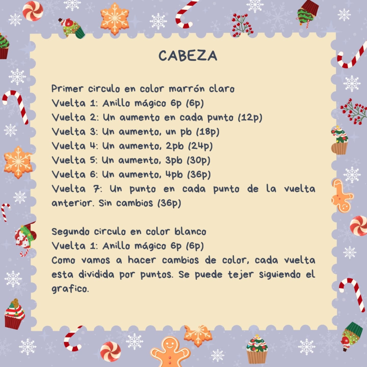Renito colgante: Patrón de crochet navideño gratuito