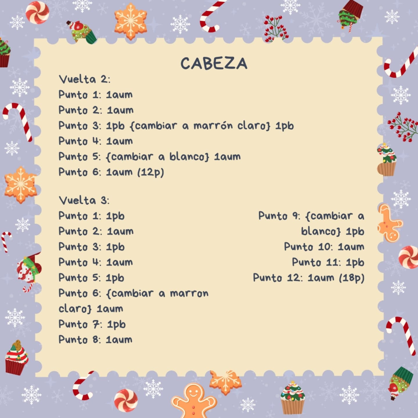 Renito colgante: Patrón de crochet navideño gratuito