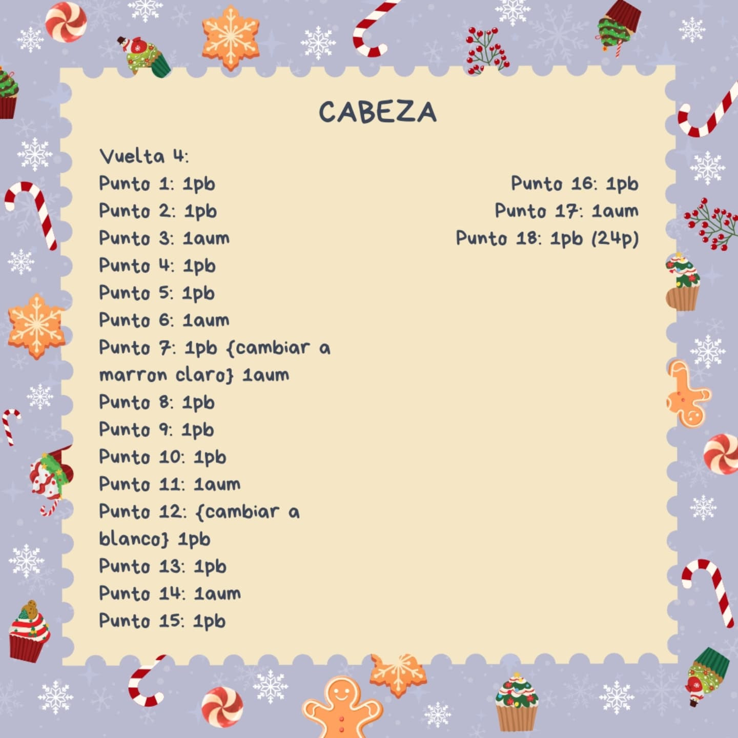 Renito colgante: Patrón de crochet navideño gratuito