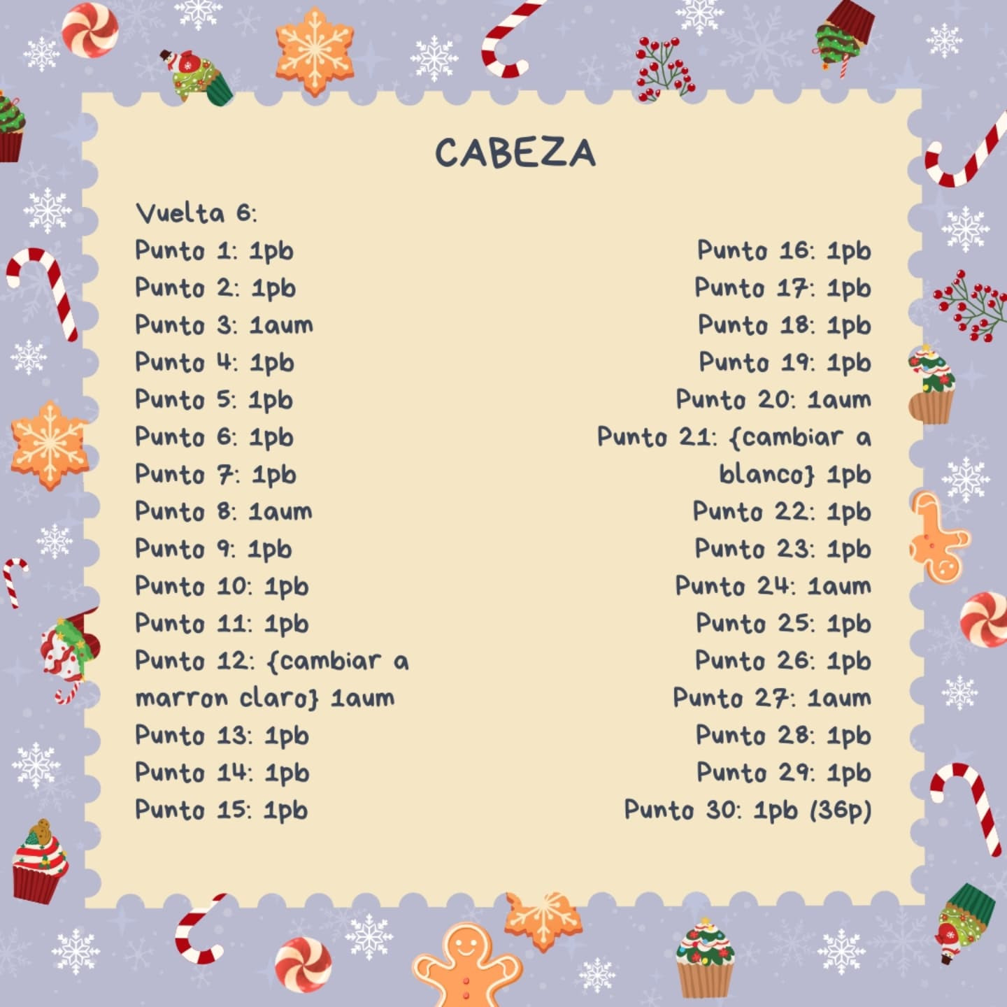Renito colgante: Patrón de crochet navideño gratuito