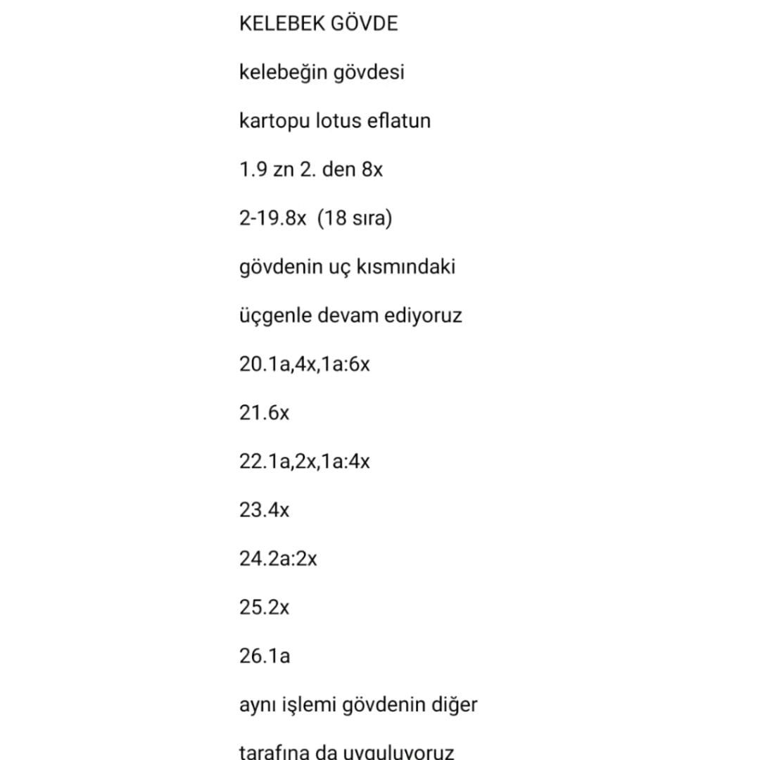 Saat ve Kelebek Desenli Eğitici Örgü Kitap Tarifi