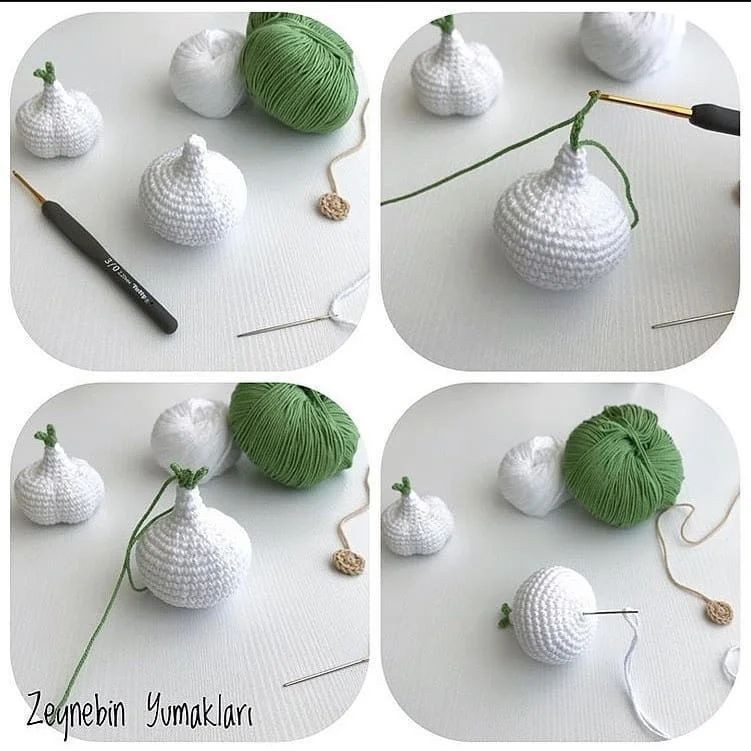 SARIMSAK AMIGURUMI TARİFİ