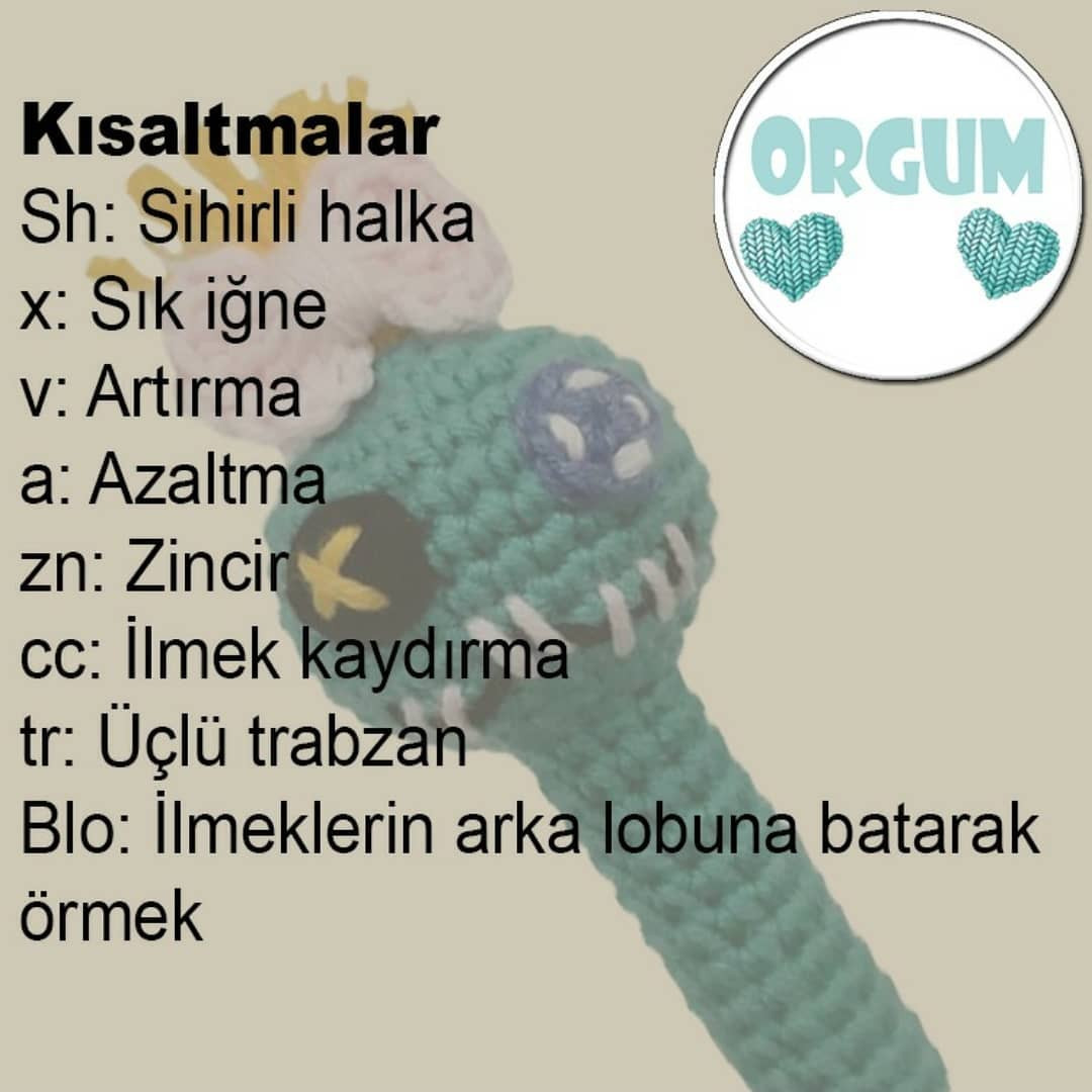 Scrumpt Voodoo Kalem Başlığı Örgü Şeması
