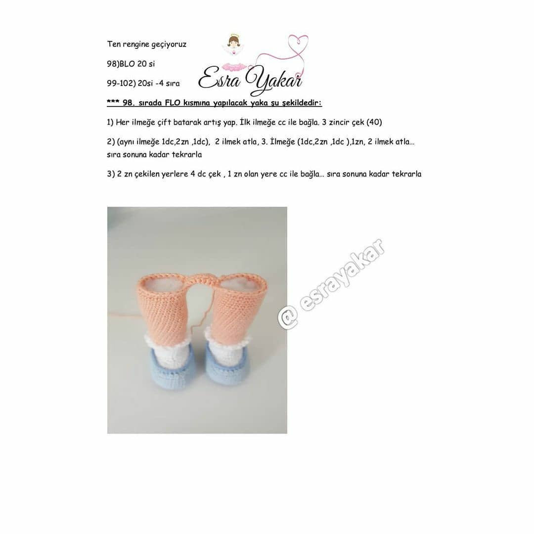 Şeker Kız Bebek Amigurumi Şeması