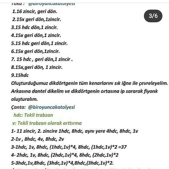 Şeker Kız Bebek Tığ İşi Şeması