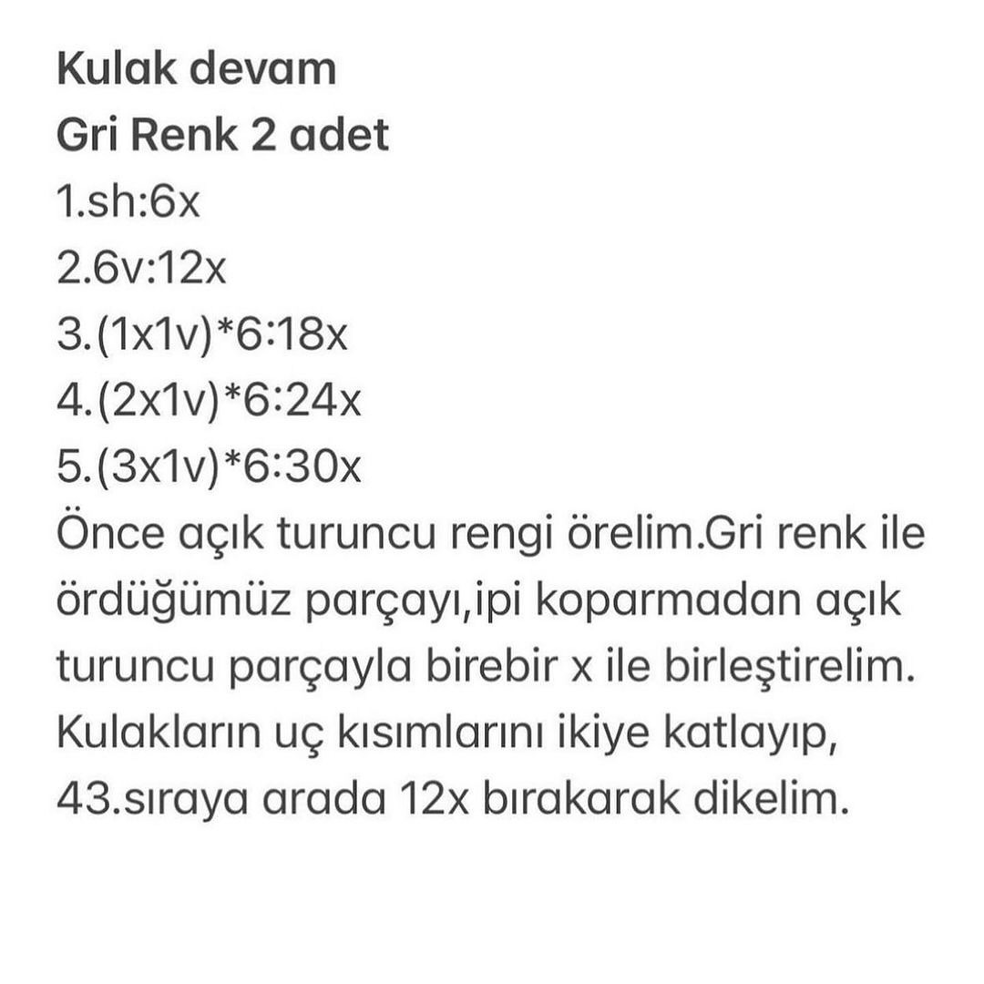 Sevimli Fil Amigurumi Yapımı: