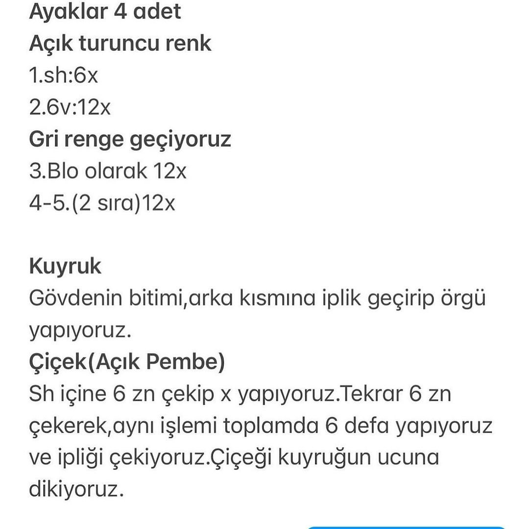 Sevimli Fil Amigurumi Yapımı: