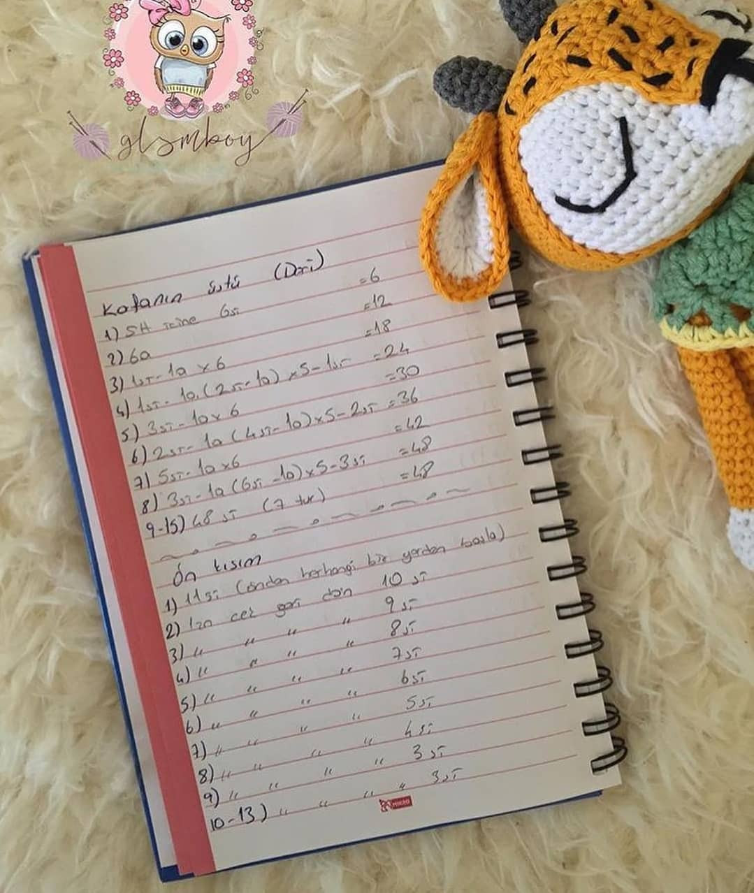 Sevimli Geyik Amigurumi Tığ İşi Tarifi