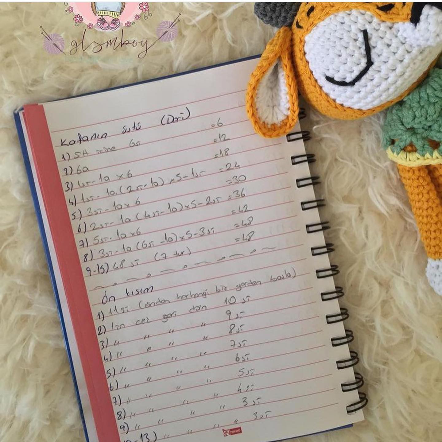 Sevimli Geyik Amigurumi Tığ İşi Tarifi