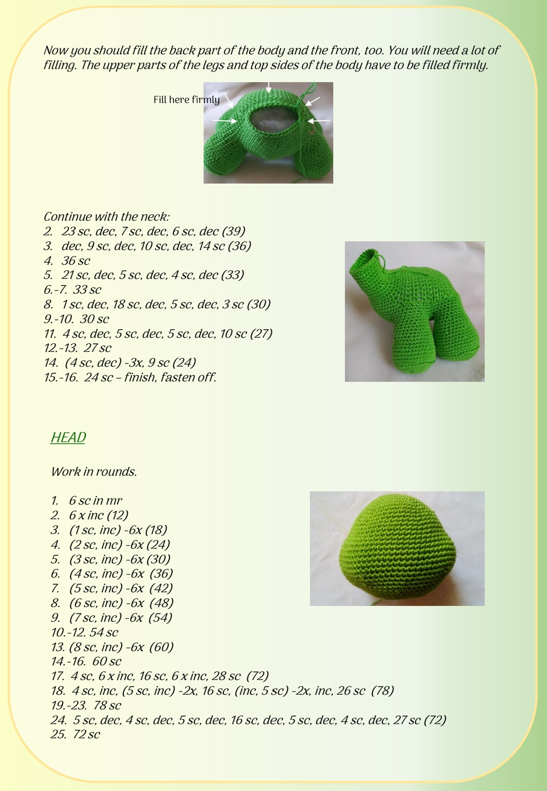Shelly the Turtle Crochet Pattern