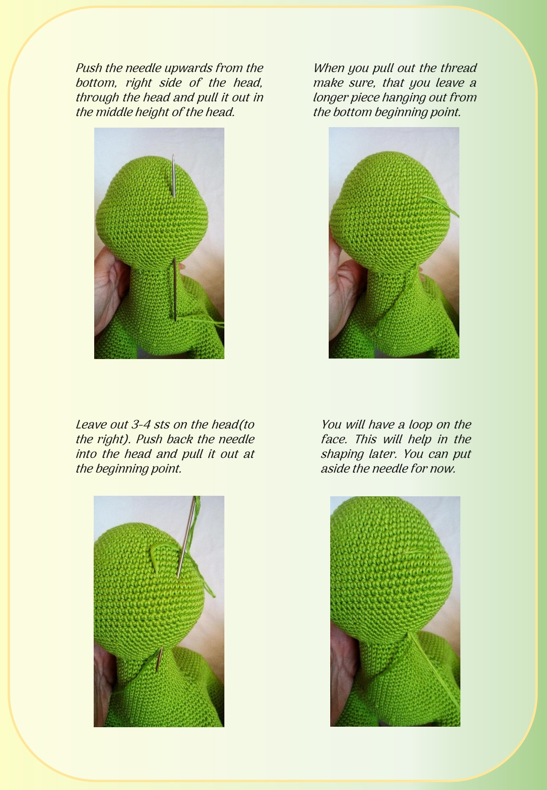 Shelly the Turtle Crochet Pattern