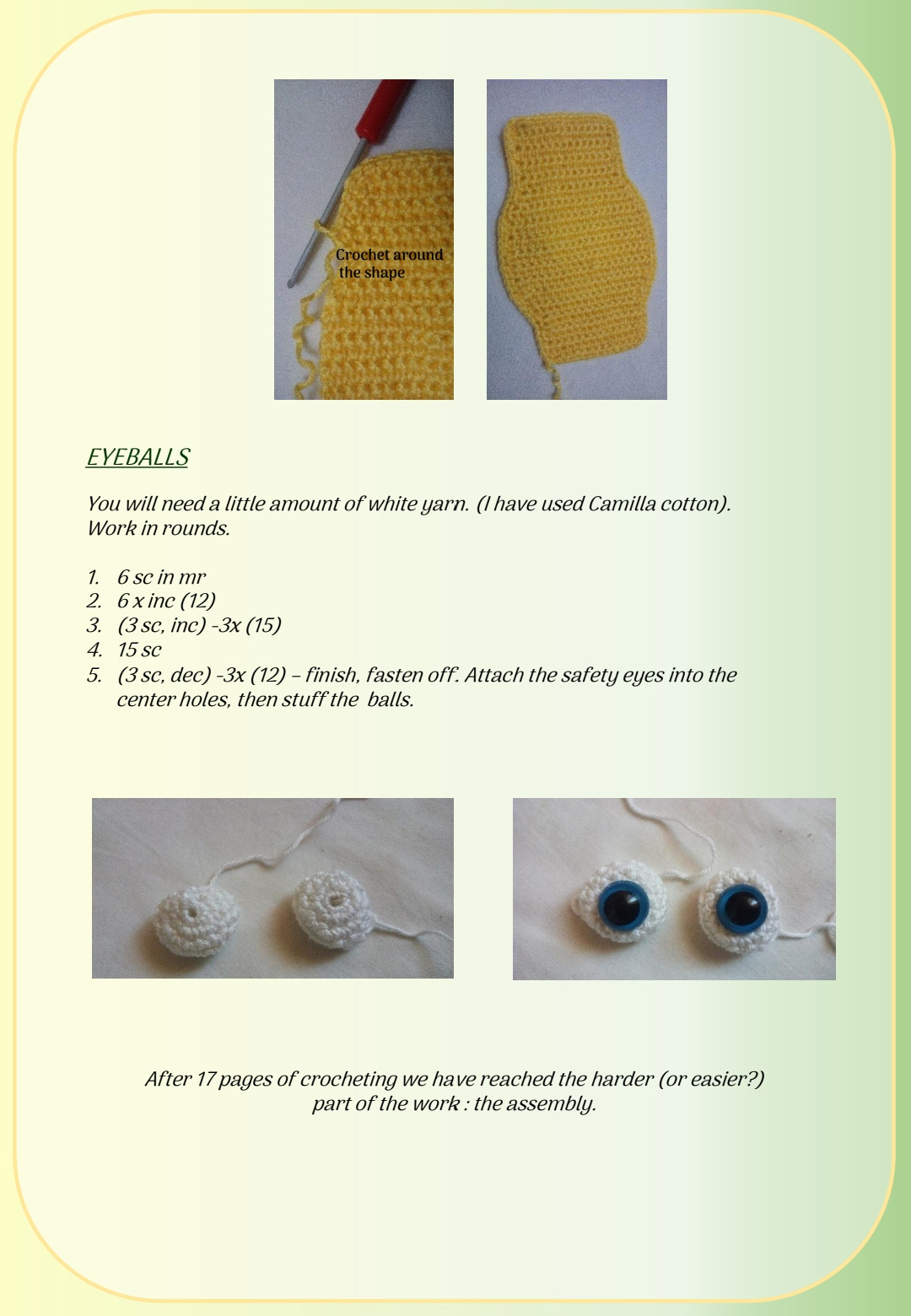 Shelly the Turtle Crochet Pattern