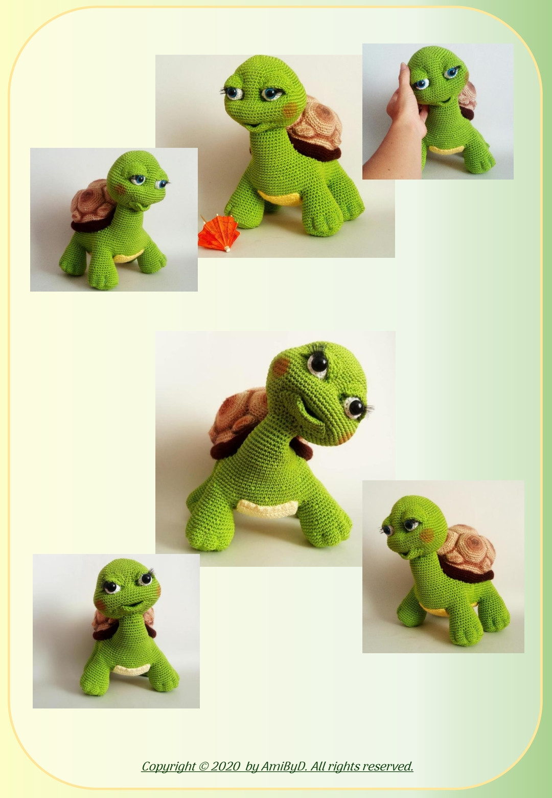 Shelly the Turtle Crochet Pattern