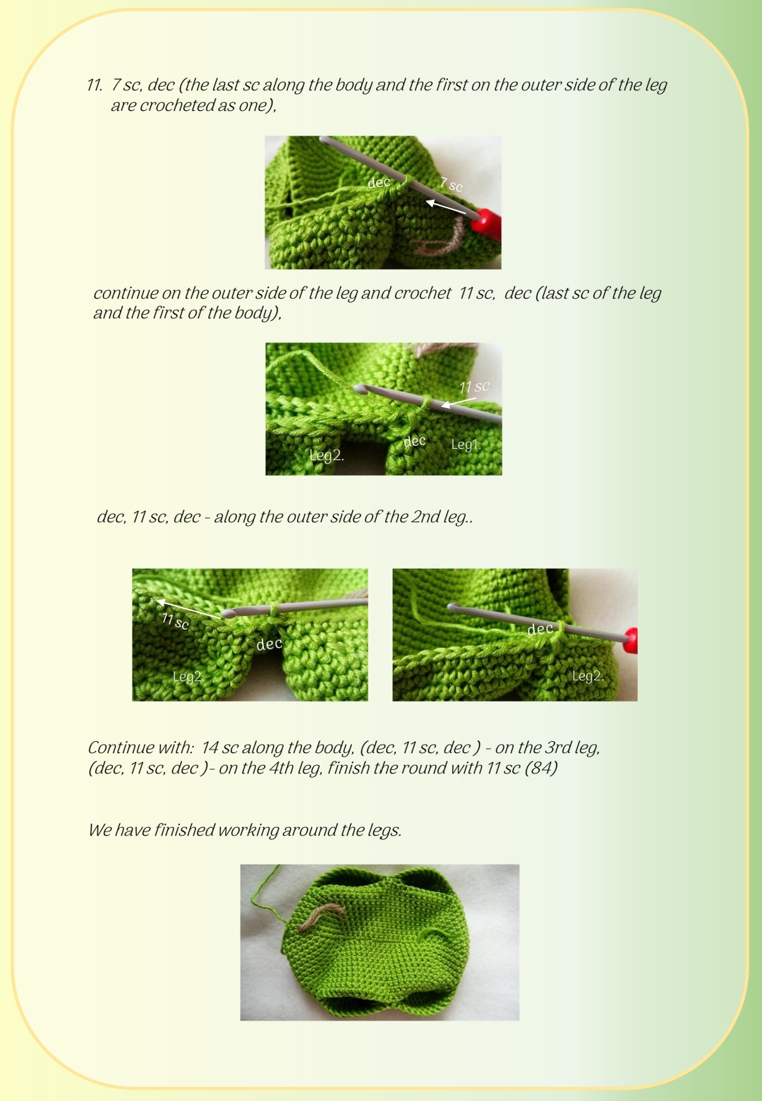 Shelly the Turtle Crochet Pattern