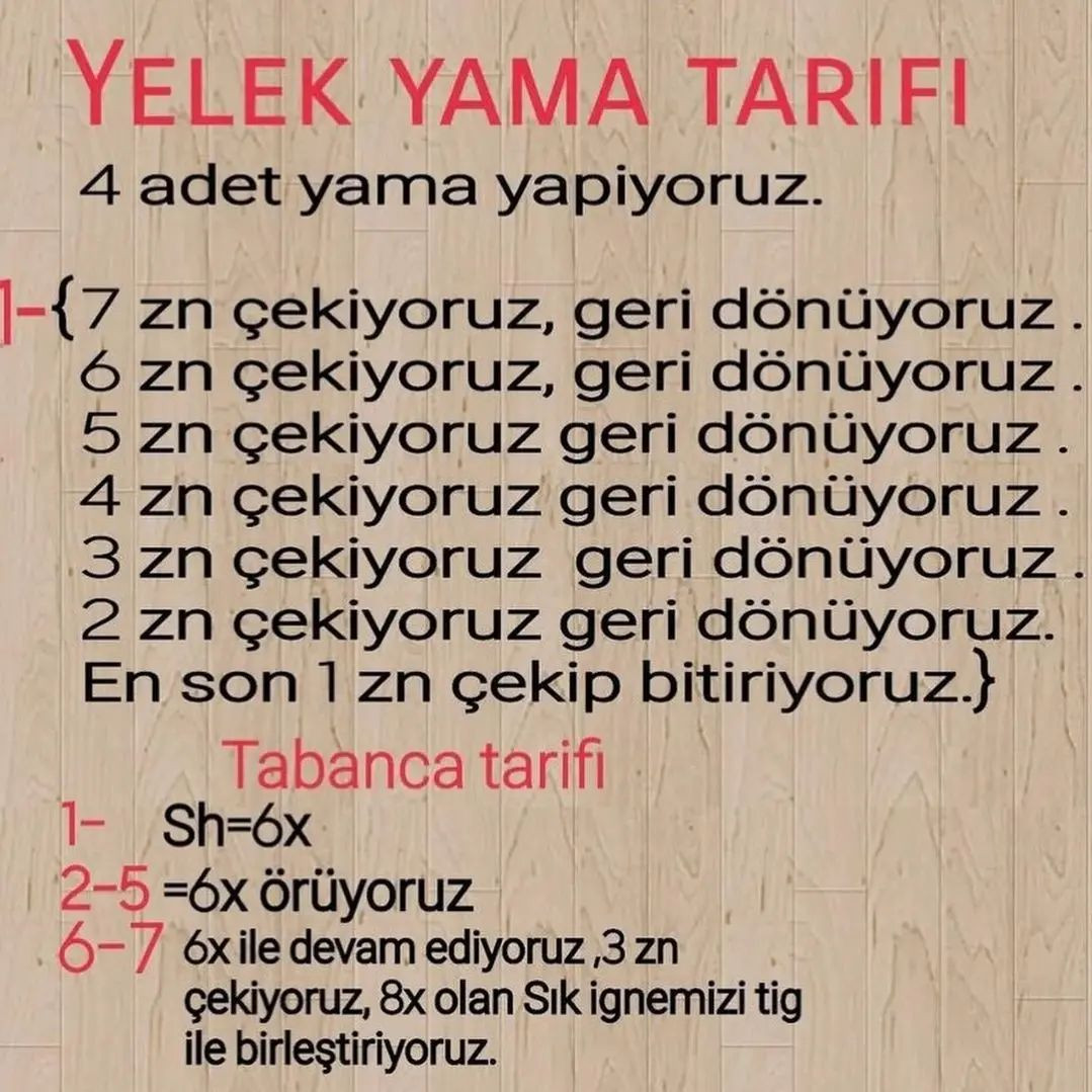Sheriff Woody Amigurumi, Ücretsiz Tığ İşi Tarifi