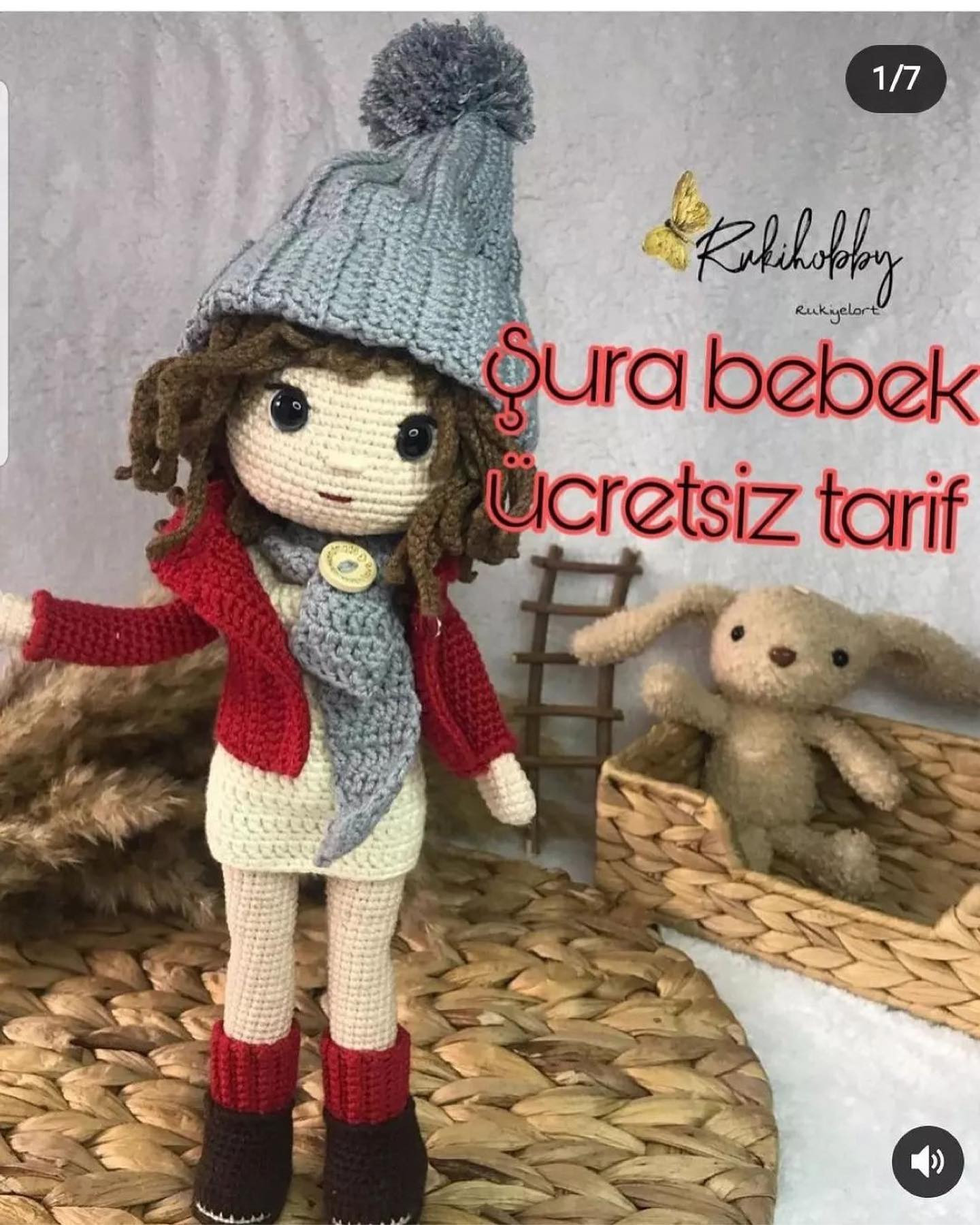 Şirin Bebek Örgü Şeması Ücretsiz