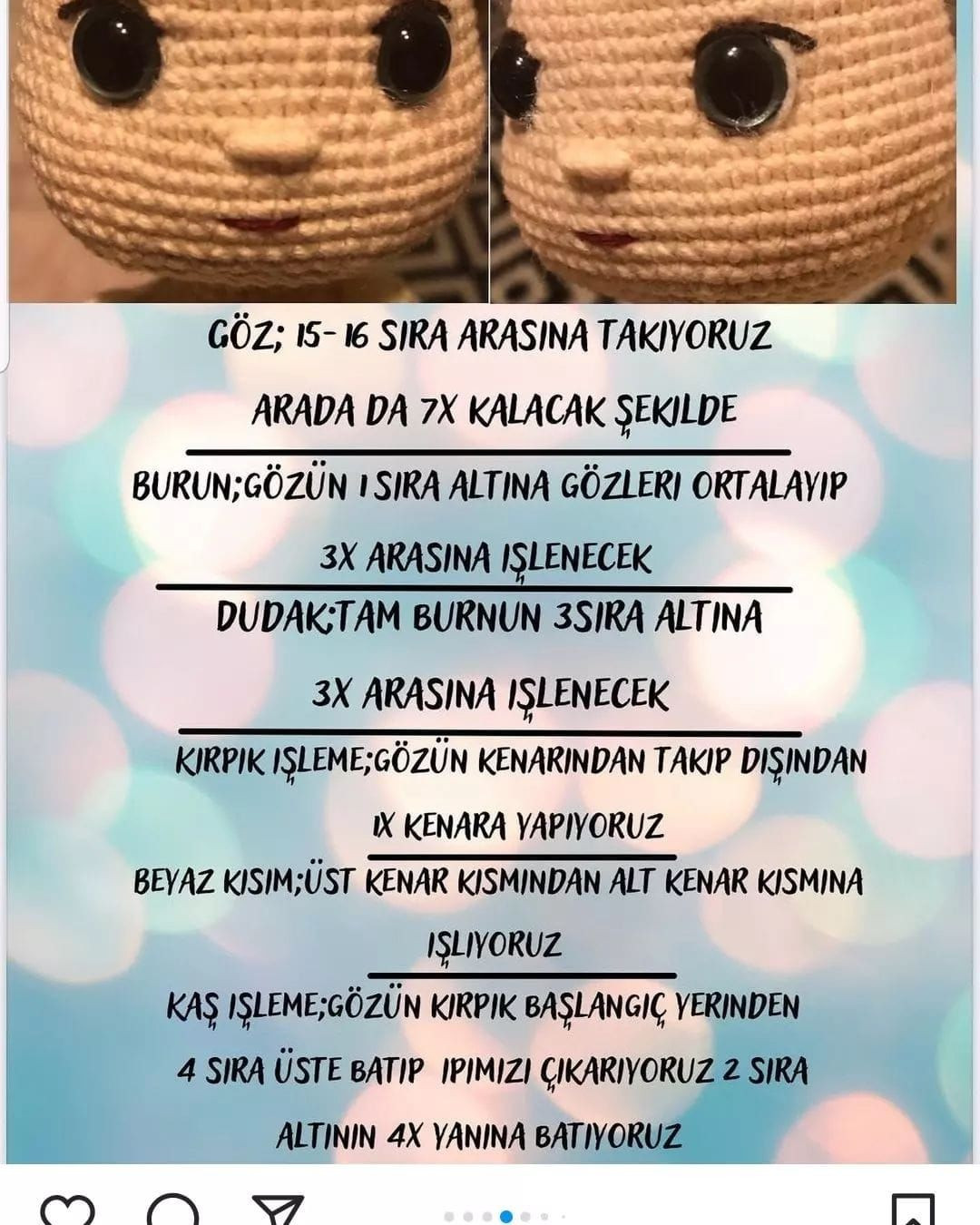 Şirin Bebek Örgü Şeması Ücretsiz