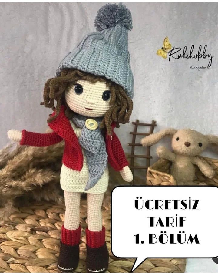 Şirin Bebek Örgü Şeması Ücretsiz