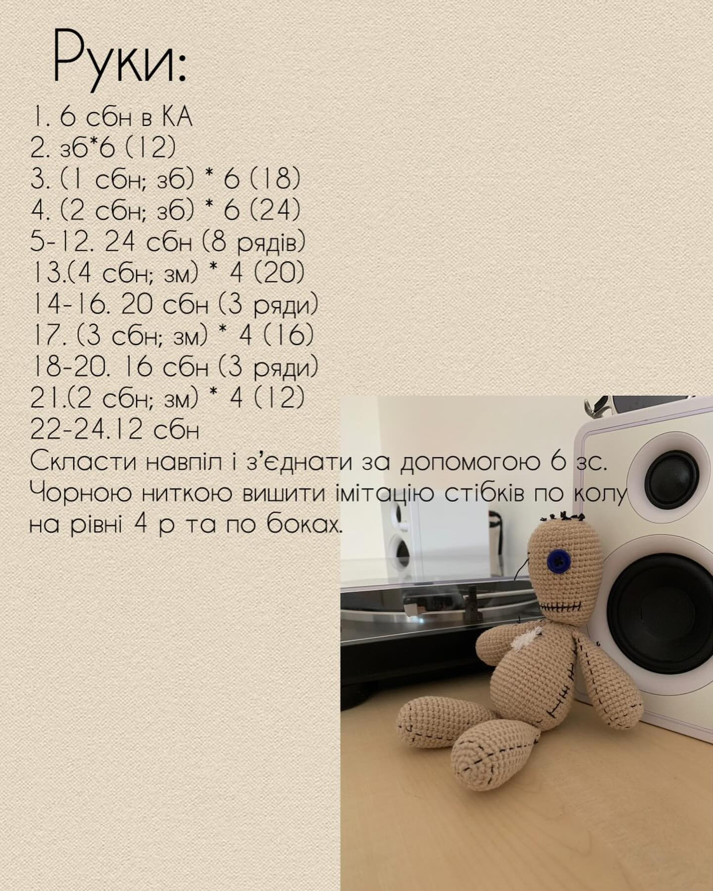 Схема гачком ляльки «Korn Issues Doll»