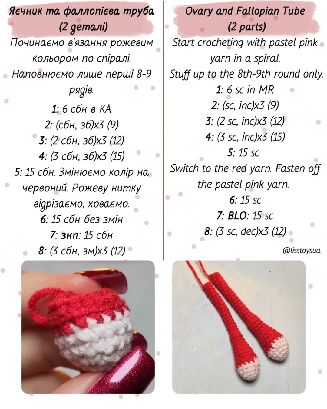 Схема в'язання гачком: мила матка