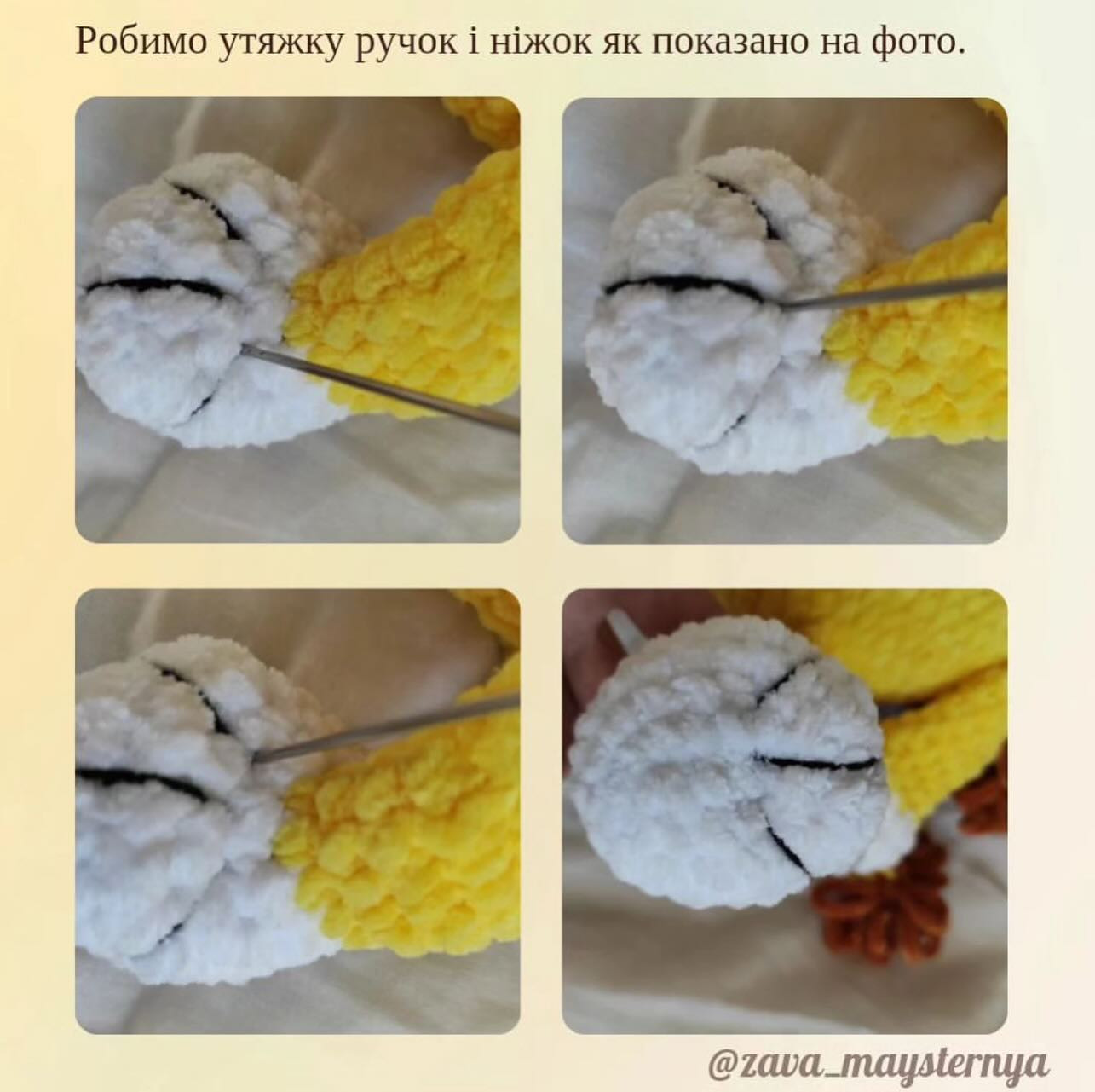 Схема в'язання левенят: опис та фото.
